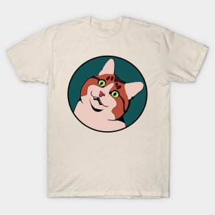 Funny Animal Design - Spacey Cat T-Shirt